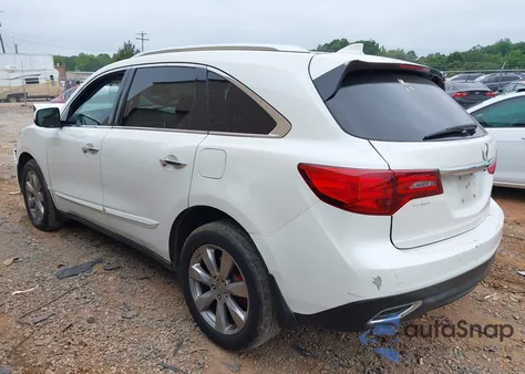 2014 Acura Mdx Advance Pkg W/Entertainment Pkg z USA, uszkodzony, nr VIN 5FRYD4H84EB043093